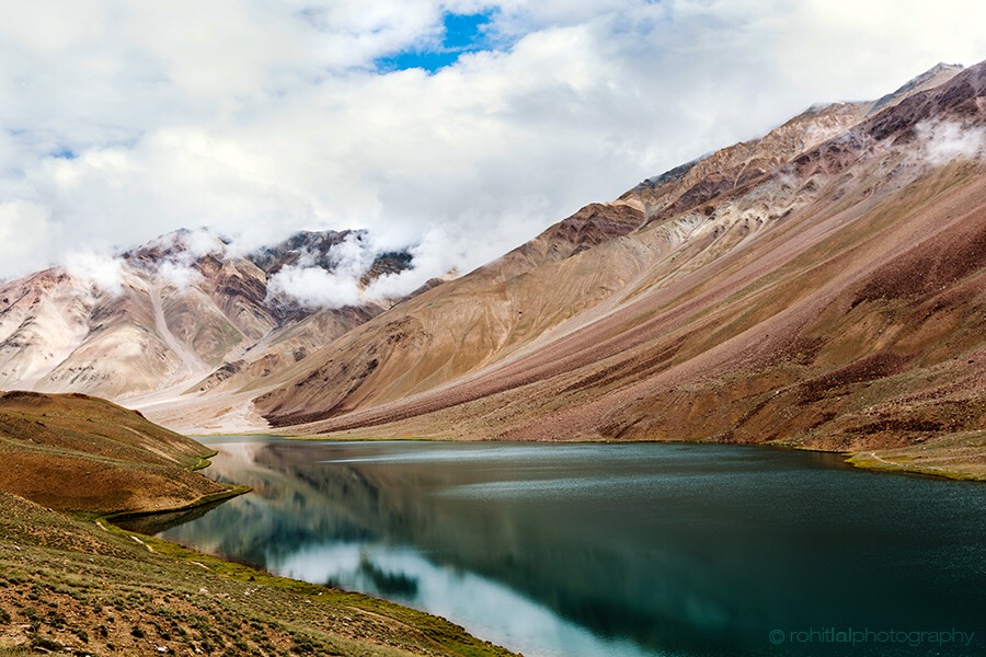 Chandratal Lake in India, Himachal Pradesh 1