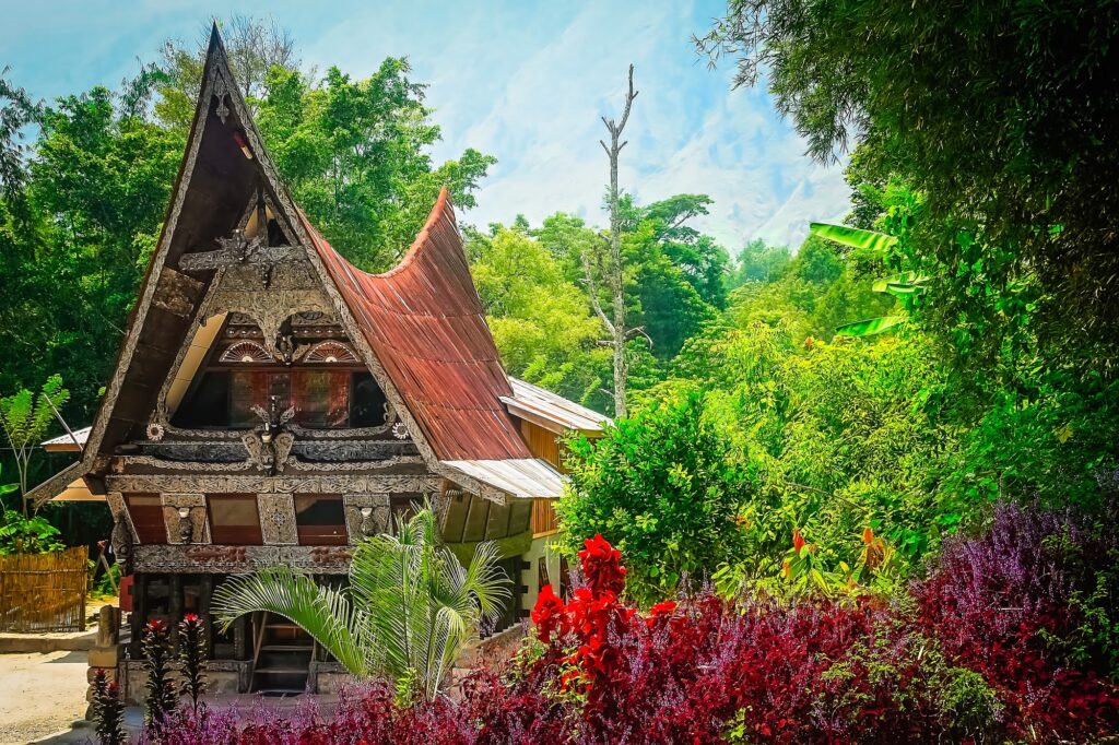 Batak House near Lake Toba