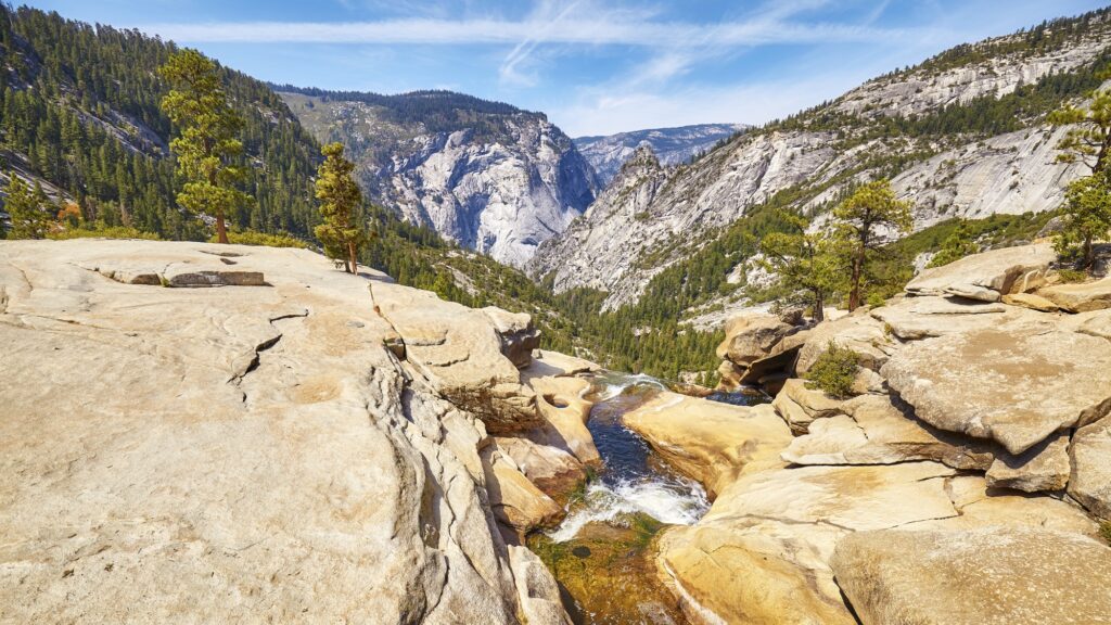 River in the Yosemite National Park, California, USA.