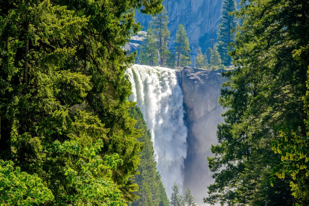 Vernal Falls in Yosemite National Park